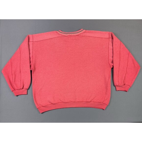 Vintage 90s Bugle Boy Crewneck Sweater Faded XL Streetwear Hype Designer - Picture 2 of 16